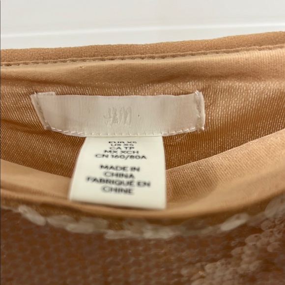 Sequin Tan Dress - Picture 6 of 6